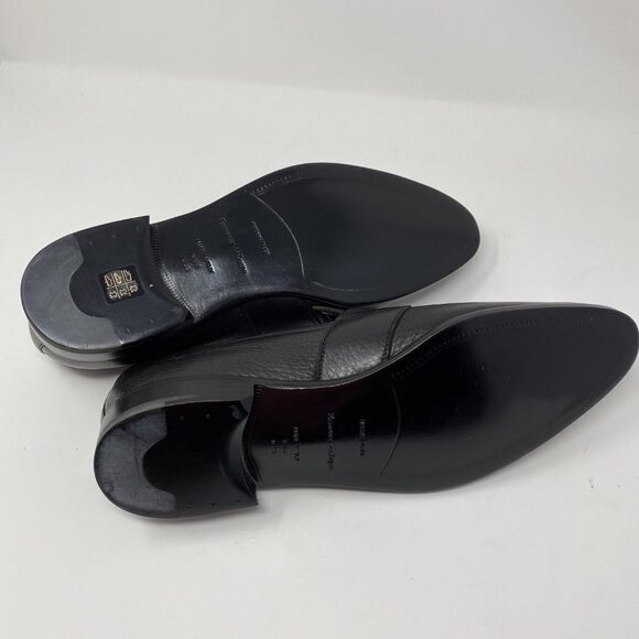 NEW ermenegildo zegna leather slip on loafer shoes - Picture 7 of 8